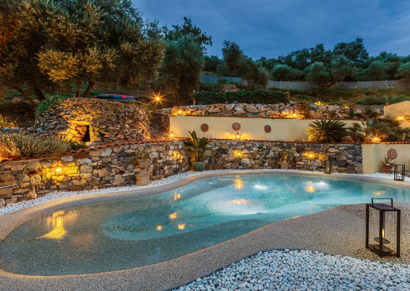 Piscina Biodesign Casale Ulivi Luxury